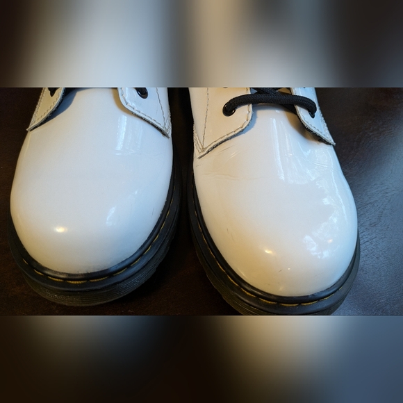 Dr Martens Unisex  Lace-Up Boots With Side Zipper. Size 5 Women, 4 Men. - Picture 7 of 8